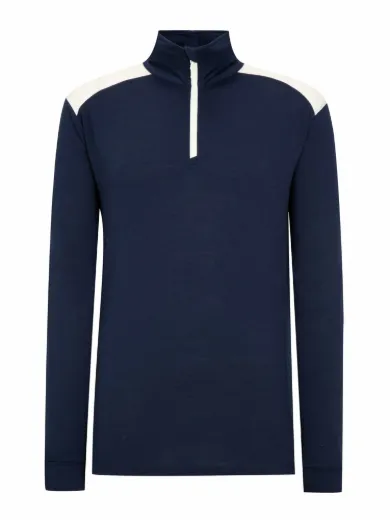 Bilde av WoolLand Namsen top Blue Ink